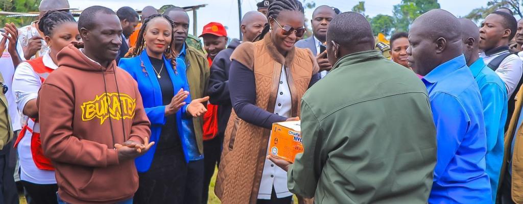 HON LILIAN ABER'S VISIT TO KALANGALA AFTER A CYCLONE THAT LEFT THOUSANDS OF PROPERTIES AND LIVES LOST HON LILIAN ABER'S VISIT TO KALANGALA AFTER A CYCLONE THAT LEFT THOUSANDS OF PROPERTIES AND LIVES LOST